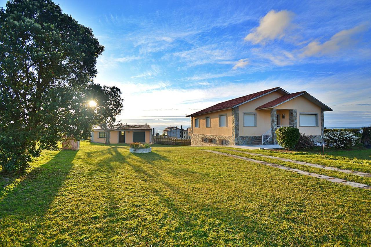 Casa Con Vistas Al Mar En Playa De Foxos Villa Sanxenxo Exterior foto