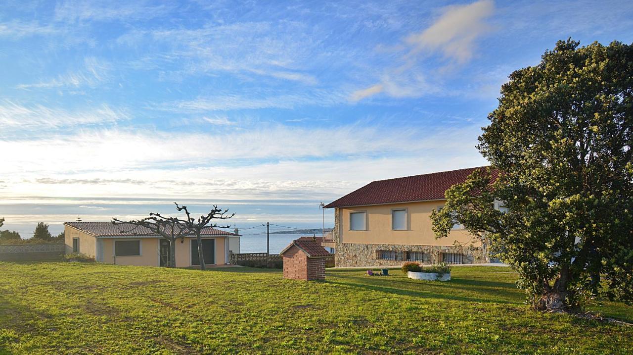 Casa Con Vistas Al Mar En Playa De Foxos Villa Sanxenxo Exterior foto