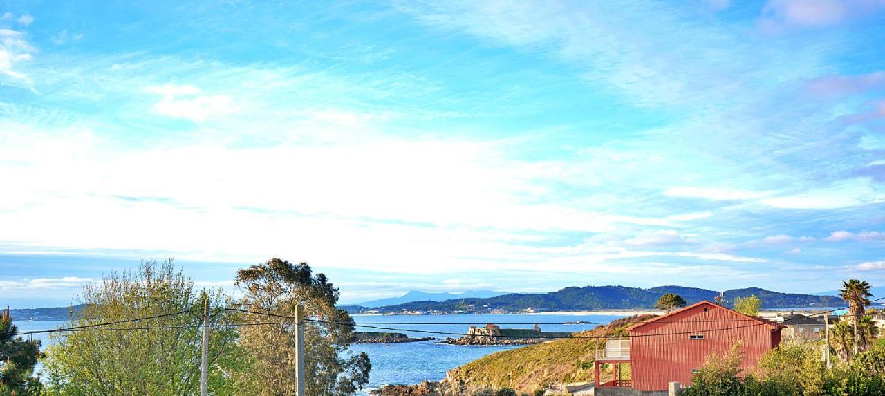 Casa Con Vistas Al Mar En Playa De Foxos Villa Sanxenxo Exterior foto